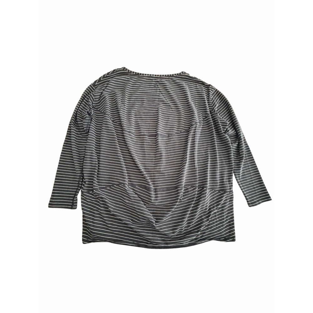 Lululemon Back In Action Long Sleeve Top Womens 6? Pima Cotton Stretch #JJJ2-2